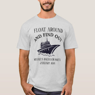 T-shirt Enterrement de Vie de Garçon Flotter et Découvrir
