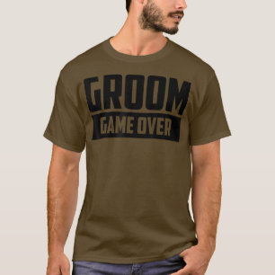 T-shirt Enterrement de vie de garçon Game Over Mariage Fia