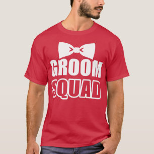 T-shirt Enterrement de vie de garçon Groom Squad 3