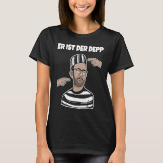 T-shirt Enterrement de vie de garçon Il est l'homme Depp