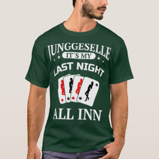 T-shirt Enterrement de vie de garçon Jga Men Men Marié 1