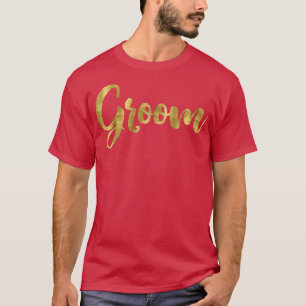T-shirt Enterrement de vie de garçon masculinScript manusc