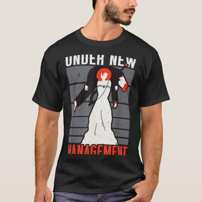 T-shirt Enterrement de vie de garçon sous nouvelle directi (Devant)