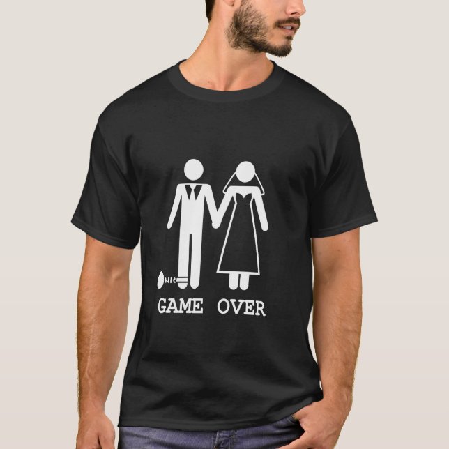 T-Shirt Enterrement de Vie de Garçon Sweat Enterre (Devant)