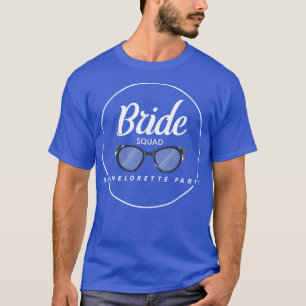 T-shirt Enterrement de vie de jeune fille avec lunettes de