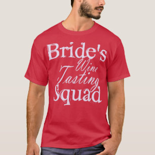 T-shirt Enterrement de vie de jeune fille Bride Squad Mari