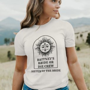 T-shirt Enterrement de vie de jeune fille céleste, la mari