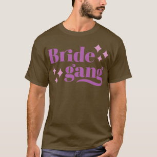 T-shirt Enterrement de vie de jeune fille de la bande de l