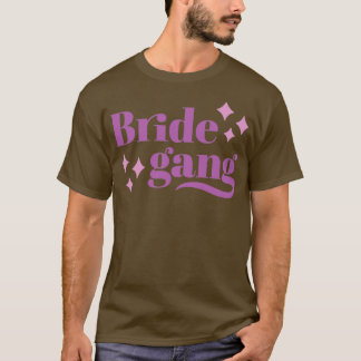 T-shirt Enterrement de vie de jeune fille de la bande de l