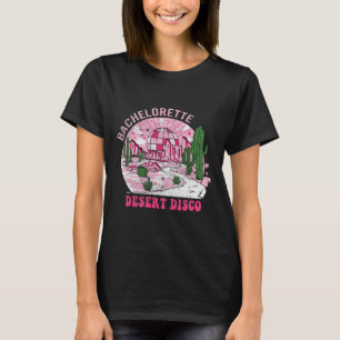 T-shirt Enterrement de vie de jeune fille disco désert cow