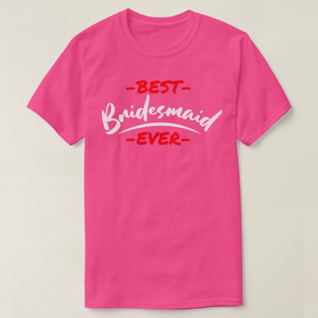 T-shirt Enterrement de vie de jeune fille Mariage Meilleur (Design devant)