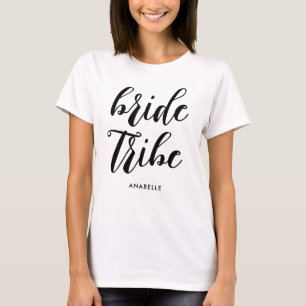 T-shirt Enterrement de vie de jeune fille moderne minimali