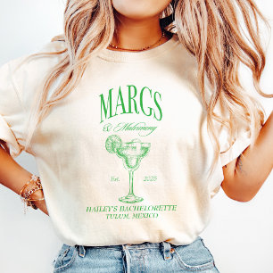 T-shirt Enterrement de Vie de Jeune Fille Personnalisé Mar