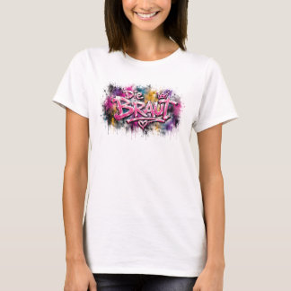 T-shirt Enterrement de vie de jeune fille pour la mariée