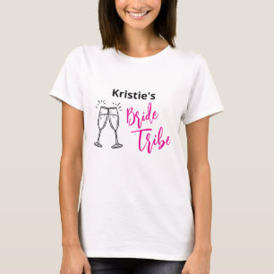 T-shirt Enterrement de vie de jeune fille Tribe de la mari