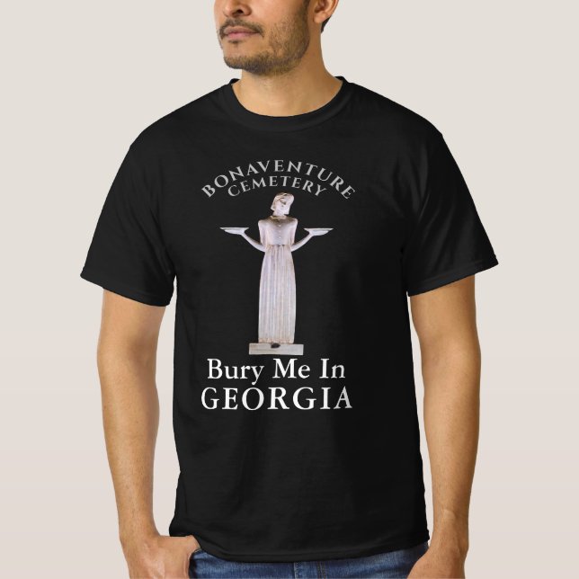 T-shirt Enterrez-moi en Géorgie  (Devant)