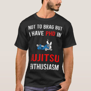 T-shirt Enthousiasme Jujitsu Ju Jitsu Jiujitsu Jiu Jitsu