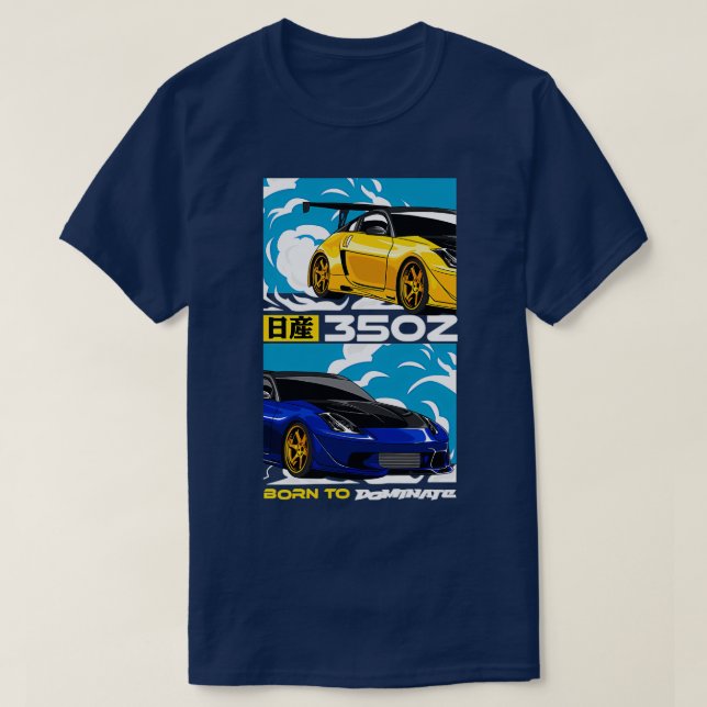 T-shirt Enthousiaste 350Z (Design devant)