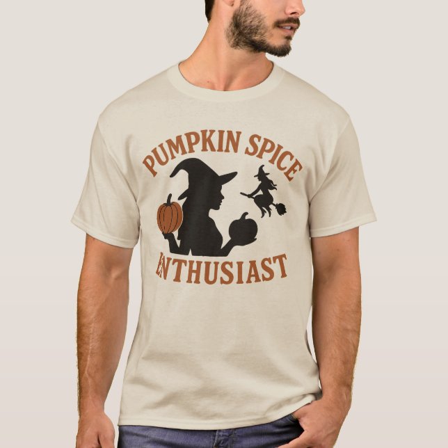 T-shirt Enthousiaste de la saveur de citrouille | Cadeau d (Devant)