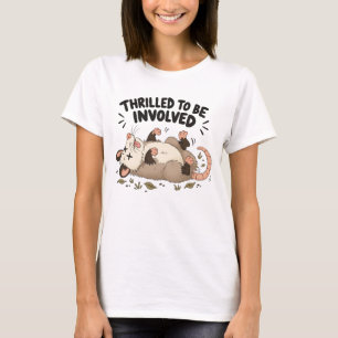 T-shirt Enthousiaste d'être impliqué