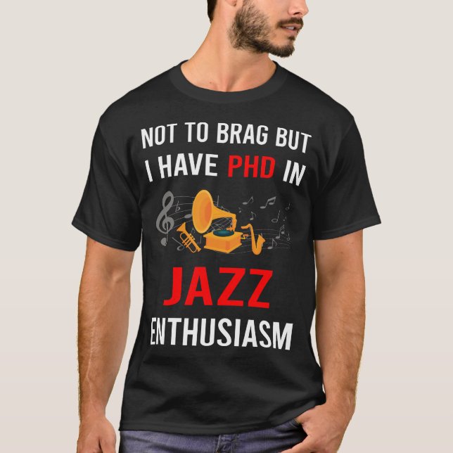 T-shirt Enthusiasm Jazz (Devant)