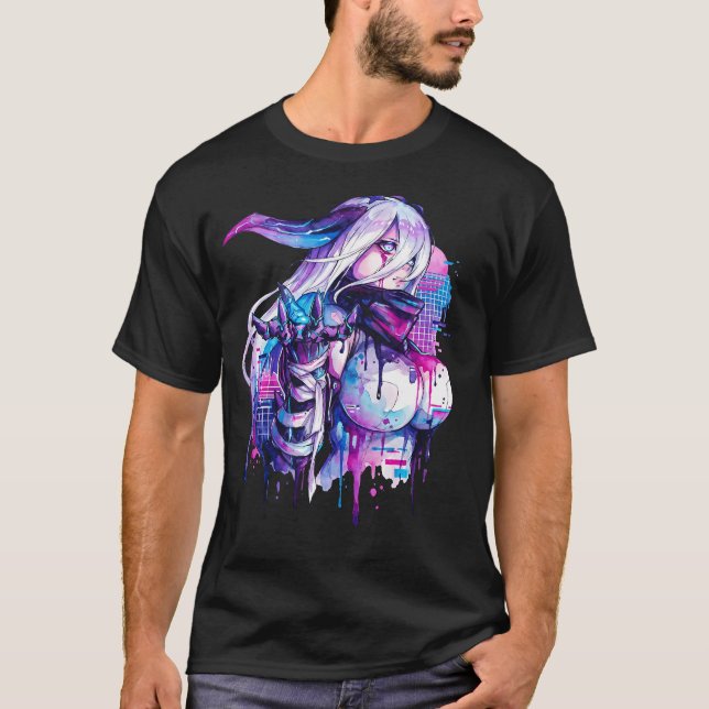 T-shirt Entité Narja Code NA-02 Réplique Chaos Zéro Cauche (Devant)