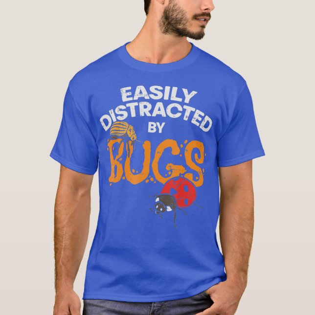 T-shirt Entomologie Cadeaux Capteur de bogues Insectes (Devant)