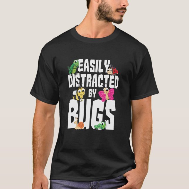 T-shirt Entomologie Capteur de coléoptères Jouets d'insect (Devant)
