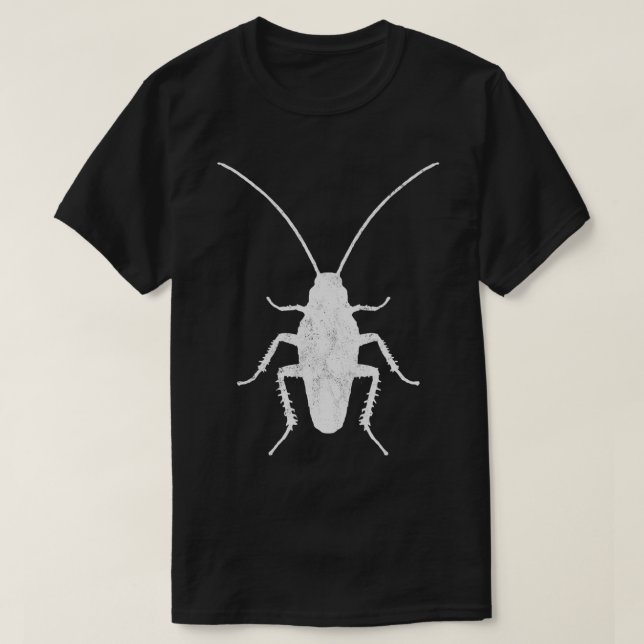 T-shirt Entomologie des insectes de cafard (Design devant)