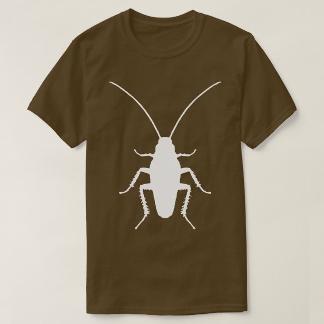 T-shirt Entomologiste des insectes de cafard (Design devant)