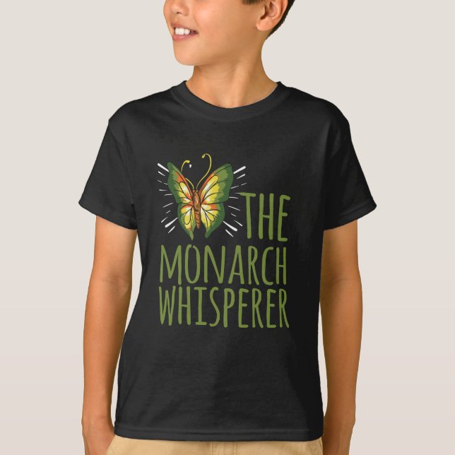 T-shirt Entomologiste du fouet papillon (Devant)