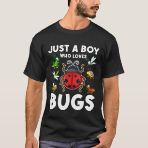T-shirt Entomologiste propriétaire attrapeur éleveur garço