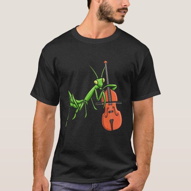 T-shirt Entomologiste Violon Collection D'insectes Prise D (Devant)