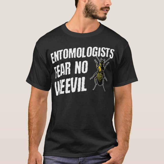T-shirt Entomologistes ne craignent pas Wemal Funny Beetle (Devant)