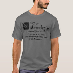 T-shirt Entomologue médiéval