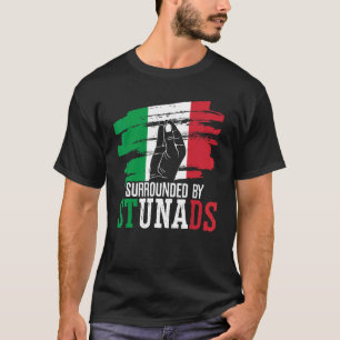 T-shirt Entouré De Stunads Europe Pays Italie Italie Itali