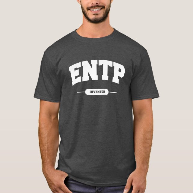 T-shirt ENTP - Style universitaire (Devant)