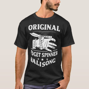 T-shirt Entraînement au couteau de papillon Balisong Flip