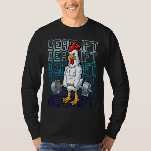 T-shirt Entraînement au poids de la salle de sport de poul