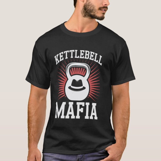 T-shirt Entraînement avec kettlebell Force Fonctionnel F (Devant)