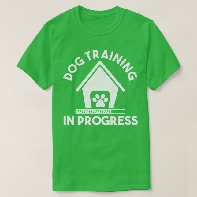 T-shirt Entraînement Chien Paw Chiens Entraîneur Animal En (Design devant)