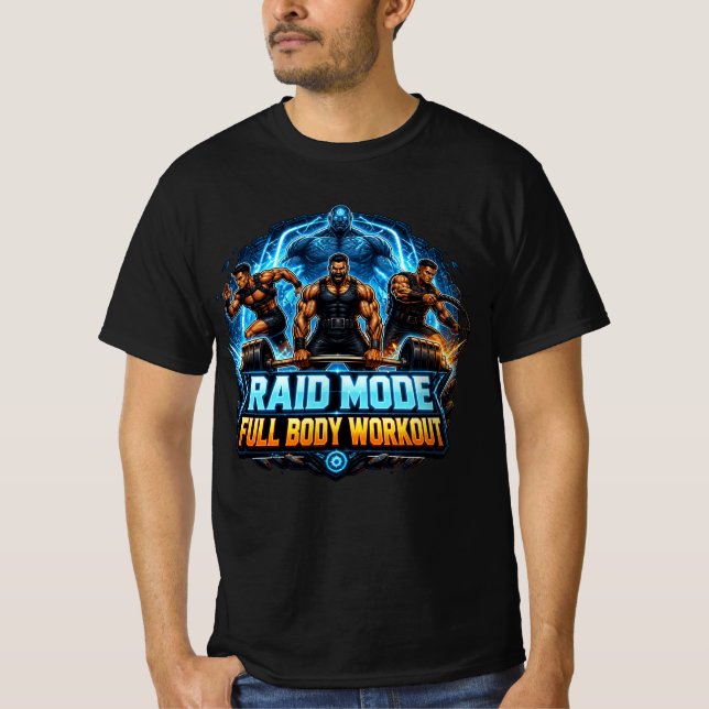 T-shirt Entraînement complet du corps en mode Raid : Motiv (Devant)