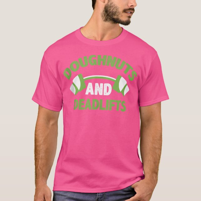 T-shirt Entraînement cool Donut Barbell - Doughnut Et Dead (Devant)