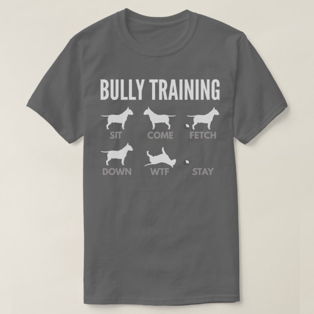 T-shirt Entraînement de English Bull Terrier Bully  (Design devant)