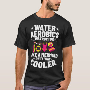T-shirt Entraînement de fitness aquatique aérobic aqua aqu