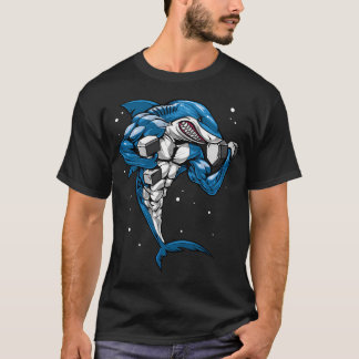T-shirt Entraînement de forme physique du requin