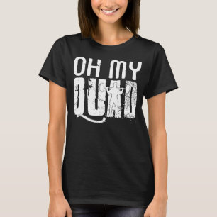 T-shirt Entraînement De Gym Oh Mon Quad Squat Pour Les Hom
