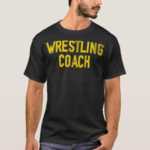 T-shirt Entraînement de lutte Définition Entraîneur de spo