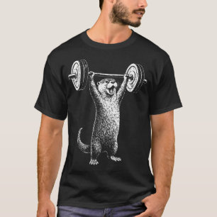 T-shirt Entraînement de musculation avec haltères Otter Gy