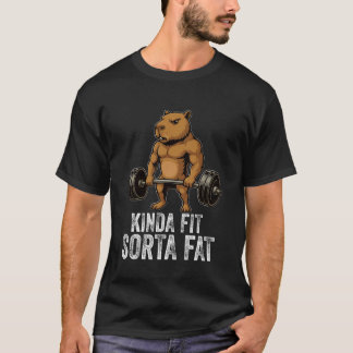 T-shirt Entraînement de musculation pour capybara assez en